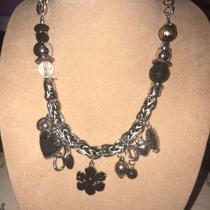 Pandora charm necklace set